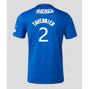 Rangers James Tavernier #2 Hemmatröja 2023-24 Kortärmad